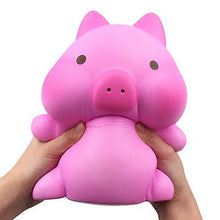 Lade das Bild in den Galerie-Viewer, 25*22*14cm Slow rebound Oversized pink pig squishy,stress-relieving toy for kids,adult AZ11446
