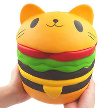 Lade das Bild in den Galerie-Viewer, 22*19*19cm Oversized cat burger Squishy Slow rebound Decompression vent toys for kids,adult AZ12801