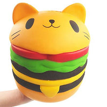Lade das Bild in den Galerie-Viewer, 22*19*19cm Oversized cat burger Squishy Slow rebound Decompression vent toys for kids,adult AZ12801
