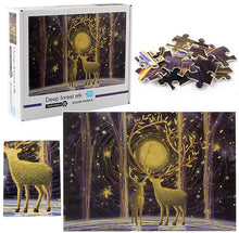 Load image into Gallery viewer, 1000pcs Deep Forest Elk Jigsaw DIY Puzzle Toys Assembling Picture Decoration AZ12000