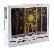 Load image into Gallery viewer, 1000pcs Deep Forest Elk Jigsaw DIY Puzzle Toys Assembling Picture Decoration AZ12000