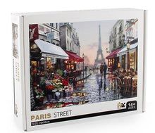 Load image into Gallery viewer, 1000pcs Paris Flower Street Jigsaw DIY Puzzle Toys Assembling Picture Decoration AZ13803