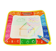 Lade das Bild in den Galerie-Viewer, 2Pcs English alphabet Doodle Mat Aqua Water Drawing Painting Mat & Magic Pen AZ14291