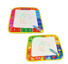 Lade das Bild in den Galerie-Viewer, 2Pcs English alphabet Doodle Mat Aqua Water Drawing Painting Mat & Magic Pen AZ14291