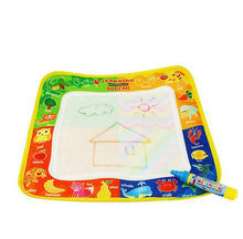 Load image into Gallery viewer, 2Pcs animal Doodle Mat Aqua Water Drawing Painting Mat & Magic Pen AZ14292