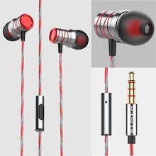 Lade das Bild in den Galerie-Viewer, Headphones Headsets P20 Metal Super Bass Music Earphone Gaming In-ear Headphones with Mic earphone