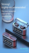 Load image into Gallery viewer, Cool Headphones Headsets Wireless bluetooth 5.0 TWS Earphone Stereo Sports Waterproof Headphone Touch Control Earbuds earphone