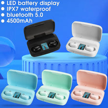 Load image into Gallery viewer, Headphones Headsets TWS Wireless bluetooth 5.0 Earphone Touch LED Digital Display Sports Hifi Headset with Mic earphone