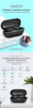 Load image into Gallery viewer, Cool Headphones Headsets H6 Smart bluetooth Headsets TWS Digital Display Wireless In-ear Earphone with Mic for Xiaomi earphone