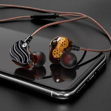 Load image into Gallery viewer, Headphones Headsets QKZ KD4 Headphones In-ear Wired Headset 3.5mm Jack Headphone Earhook for Smartphone MP3 earphone
