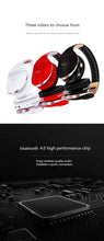Load image into Gallery viewer, Cool Headphones Headsets SN-P18 bluetooth Gaming Headphone Foldable Stereo Earphones Support TF Card With Mic earphone