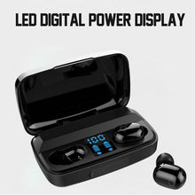 Load image into Gallery viewer, Headphones Headsets TWS Wireless bluetooth 5.0 Earphone Touch LED Digital Display Sports Hifi Headset with Mic earphone