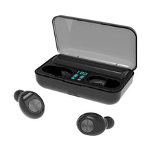 Load image into Gallery viewer, Cool Headphones Headsets TWS bluetooth 5.0 Earphone Wireless Earbuds 2000mAh Power Bank Touch Control IPX7 Waterproof earphone