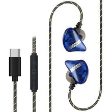 Load image into Gallery viewer, Headphones Headsets 3.5mm Wired Headset In Ear Music Headphones Smart Phone Earphone Hands-free Blue