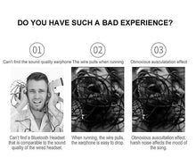 Load image into Gallery viewer, Headphones Headsets E3B Wireless bluetooth Super Bass Headphones In-ear Neckband Earphone for IOS Android Phones accessories