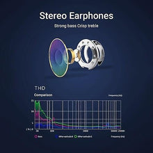 Load image into Gallery viewer, Headphones Headsets Bass Earbuds with Mic Wired In-Ear Earbuds with Microphone Noise Cancelling Earphones Red