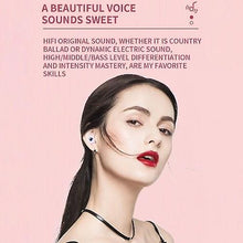 Lade das Bild in den Galerie-Viewer, Cool Headphones Headsets E6 TWS BT5.1 Wireless Earphones HIFI Sound Bilateral Microphone IPX5 waterproof Game No Delay earphone Black