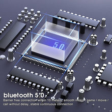 Load image into Gallery viewer, Cool Headphones Headsets TWS bluetooth 5.0 Earphone Wireless Earbuds 2000mAh Power Bank Touch Control IPX7 Waterproof earphone