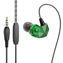 Load image into Gallery viewer, Headphones Headsets QKZ AK2 3.5mm Wired Headphones earphone Green