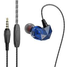 Load image into Gallery viewer, Headphones Headsets QKZ AK2 3.5mm Wired Headphones earphone Blue