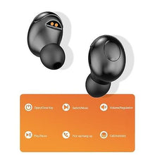 Load image into Gallery viewer, Headphones Headsets T5 BT Earphones TWS No Wire BT Earphones 5.0 Stereo Ears Digital Display Sports Earphones Black