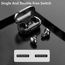 Load image into Gallery viewer, Headphones Headsets BT Earphones Intelligent Charge Warehouse Digital Display Mini No Wire BT Sports Earphones earphone