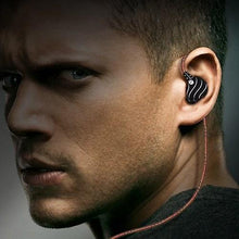 Load image into Gallery viewer, Cool Headphones Headsets QKZ KD4 Headphones In-ear Wired Headset 3.5mm Jack Headphone Earhook for Smartphone MP3 earphone