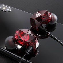 Load image into Gallery viewer, Headphones Headsets QKZ AK2 3.5mm Wired Headphones earphone Red