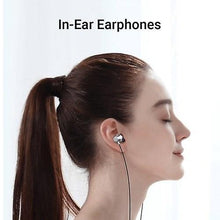Load image into Gallery viewer, Headphones Headsets Bass Earbuds with Mic Wired In-Ear Earbuds with Microphone Noise Cancelling Earphones Silver