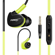 Load image into Gallery viewer, Cool Headphones Headsets FONGE S500 Wired In-ear Waterproof Earphone earphone Green