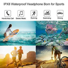 Load image into Gallery viewer, Cool Headphones Headsets IPX8 Waterproof BT Headphone earphone Green