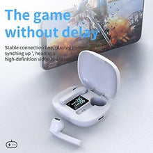 Load image into Gallery viewer, Headphones Headsets JS36 TWS BT5.0 Wireless Earphones HiFi Stero Sound Half-In-Ear Earbuds earphone