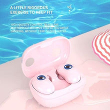 Lade das Bild in den Galerie-Viewer, Cool Headphones Headsets E6 TWS BT5.1 Wireless Earphones HIFI Sound Bilateral Microphone IPX5 waterproof White