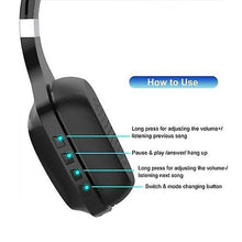Load image into Gallery viewer, Headphones Headsets Noise Reduction Stereo Gaming Headset BT5.0 Connection Connecting 3.5mm Port Wired Earphone accessories