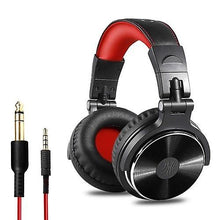 Load image into Gallery viewer, Cool Headphones Headsets Professional Musical Instrument Monitor Headphones Wired Headset earphone Black + Red