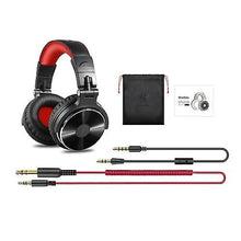 Load image into Gallery viewer, Cool Headphones Headsets Professional Musical Instrument Monitor Headphones Wired Headset earphone Black + Red