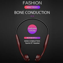 Load image into Gallery viewer, Cool Headphones Headsets H10 Bone Conduction Headset earphone red