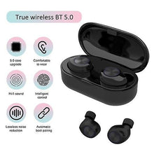 Load image into Gallery viewer, Headphones Headsets TWS-TW60 Sports Earphones Stereo Wire-less BT5.0 Earbuds Black