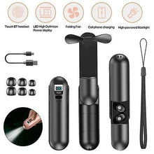Load image into Gallery viewer, Headphones Headsets F7 BT5.0 Earphone True Wirelessly Stereo Headset Sport In-ear Mini Fan earphone black