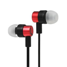 Load image into Gallery viewer, Cool Headphones Headsets Universal 3.5mm Wired In-Ear Headphone earphone Black with Red