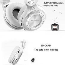 Load image into Gallery viewer, Headphones Headsets Foldable Earphone BT5.0 Wirelessly Headphones White