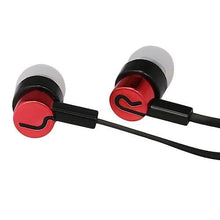 Load image into Gallery viewer, Cool Headphones Headsets Universal 3.5mm Wired In-Ear Headphone earphone Black with Red