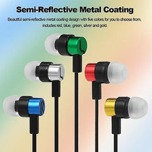 Load image into Gallery viewer, Cool Headphones Headsets Universal 3.5mm Wired In-Ear Headphone earphone Black