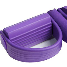 Load image into Gallery viewer, 26.5*60cm pueple Pedal tensioner three-tube pedal elastic rope multifunctional fitness equipment AZ18299