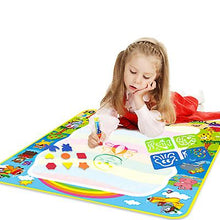 Load image into Gallery viewer, 100*100cm Doodle Mat Aqua Water Drawing Painting Mat ,with Magic Pens AZ13283