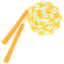 Load image into Gallery viewer, 2Pcs 17x2.5cm yellpw Children's sports fitness skipping school exam professional skipping rope long rope AZ18871