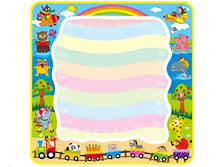 Load image into Gallery viewer, 100*100cm Doodle Mat Aqua Water Drawing Painting Mat ,with Magic Pens AZ13283