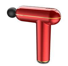 Lade das Bild in den Galerie-Viewer, 19x17.2x5.7cm green Portable fitness equipment fascia gun electric massage gun muscle relaxation massager AZ22645