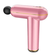 Lade das Bild in den Galerie-Viewer, 19x17.2x5.7cm pink Portable fitness equipment fascia gun electric massage gun muscle relaxation massager AZ22646
