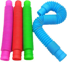 Load image into Gallery viewer, 2Pcs Colorful combination telescopic hose children adult vent decompression toy 4pcs AZ12173